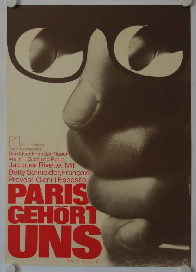 Paris gehört uns originales deutsches Filmplakat